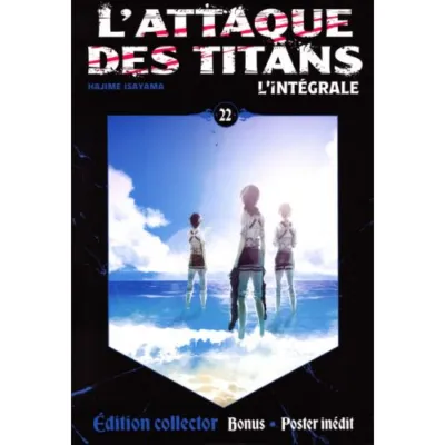 L'attaque des Titans tome 22 l'intégrale édition collector occ