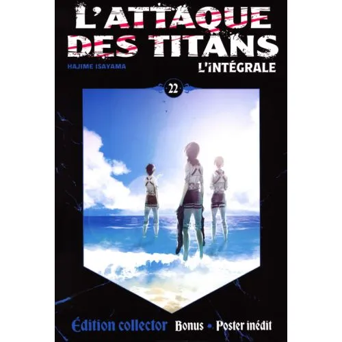 L'attaque des Titans tome 22 l'intégrale édition collector occ
