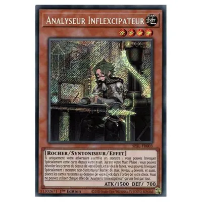 Carte Yu-Gi-Oh! : Analyseur Inflexcipateur 1ére Edition (SESL-FR003) Secret Rare occ