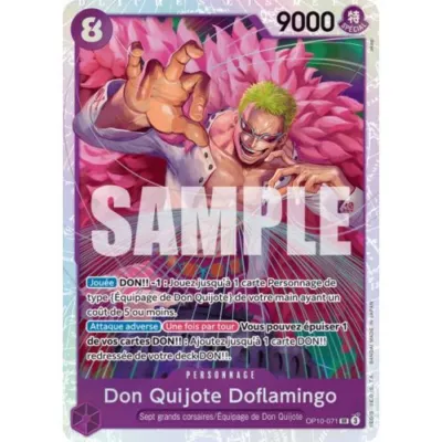 Carte One Piece : Don Quijote Doflamingo (OP10-071) (V.1) Near Mint occ