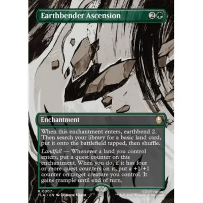 Carte Magic : Earthbender Ascension (TLA 0307 R) Near Mint occ