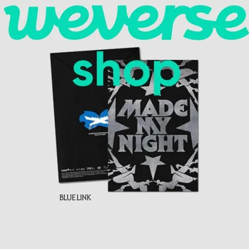 LE SSERAFIM (Weverse Shop) : Made My Night (Blue Link COMPACT Ver. 2nd Single Album) Neuf sous blister