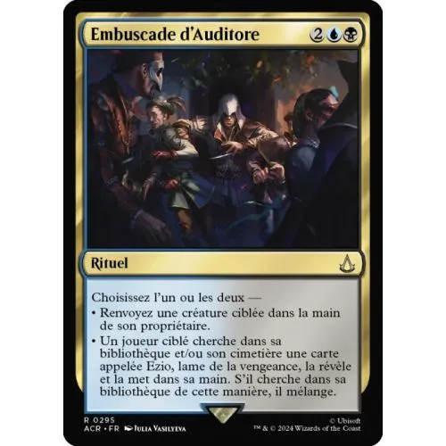 Carte Magic : Embuscade d'Auditore (ACR 295 R) Near Mint occ