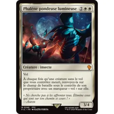 Carte Magic : Phalène pondeuse lumineuse (FIC 0246 M) Near Mint occ