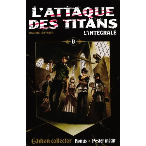 L'attaque des Titans tome 13 l'intégrale édition collector occ