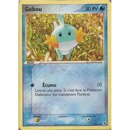 Carte Pokémon Jumbo : Gobou (RS 59) Near Mint occ