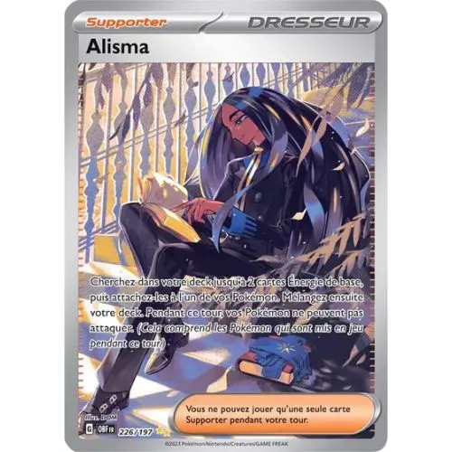 Carte Pokémon : Alisma (OBF 226) Near Mint occ