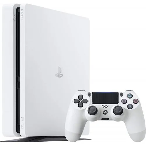 CONSOLE PS4 SLIM 500GB BLANCHE (BON ETAT) OCC