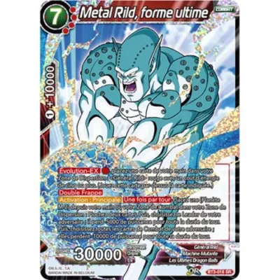 Carte Dragon Ball Super : Metal Rild, forme ultime (Brillante) (BT3-018-SR) Near Mint occ