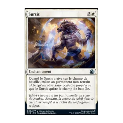 Carte Magic : Sursis (MID 006 U) Mint occ