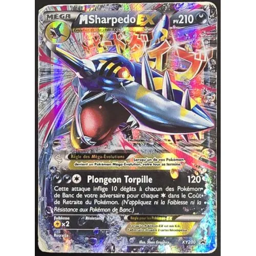 Carte Pokémon : MSharpedo EX (XYPR 200) Poor occ
