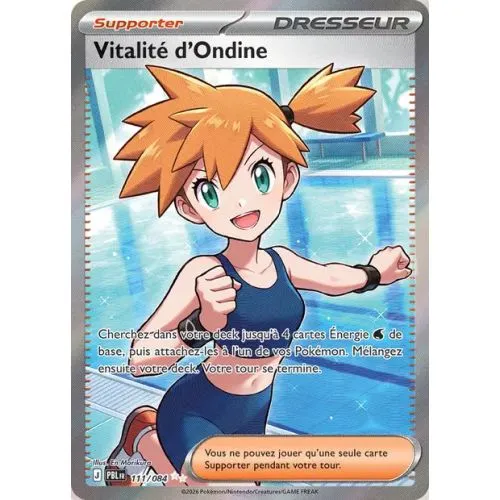 Carte Pokémon : Vitalité d'Ondine (PBL 111) Near Mint occ