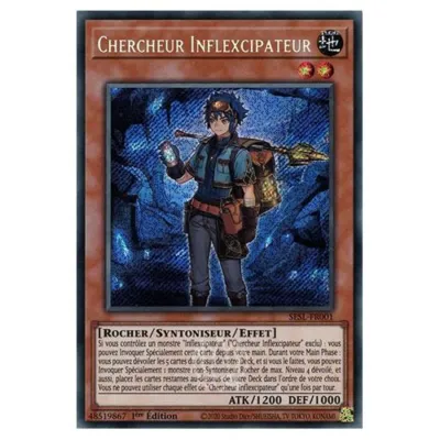 Carte Yu-Gi-Oh! : Chercheur Inflexcipateur 1ére Edition (SESL-FR001) Secret Rare occ