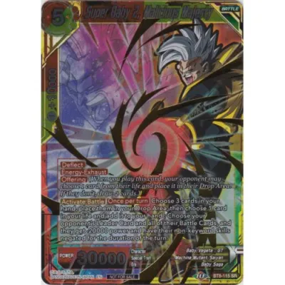 Carte Dragon Ball Super : Super Baby 2, Malicious Majesty (Foil) (BT8-115 SR) Near Mint occ