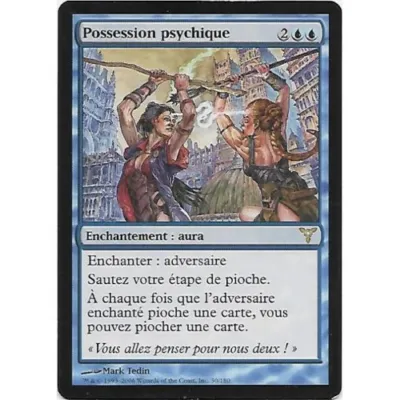 Carte Magic : Possession psychique (DIS 30 R) Excellent occ