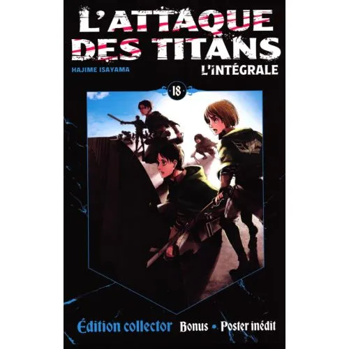 L'attaque des Titans tome 18 l'intégrale édition collector occ