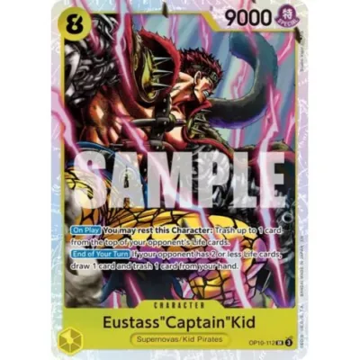 Carte One Piece : Eustass"Captain"Kid (OP10-112) (V.1) Near Mint occ