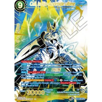 Carte Dragon Ball Super : Cell, le Bio-Androïde ultime (BT17-049-SPR) Near Mint occ