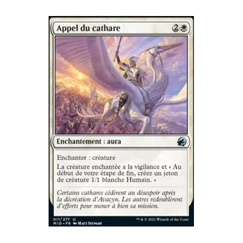 Carte Magic : Appel du cathare (MID 011 U) Mint occ