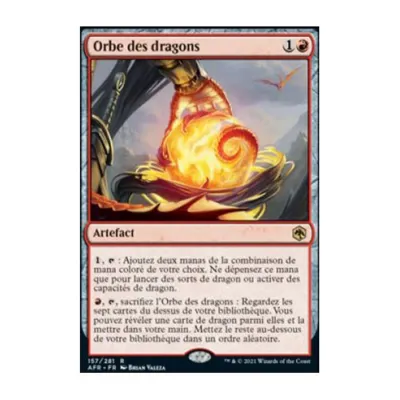 Carte Magic : Orbe des dragons (AFR 157 R) Near Mint occ