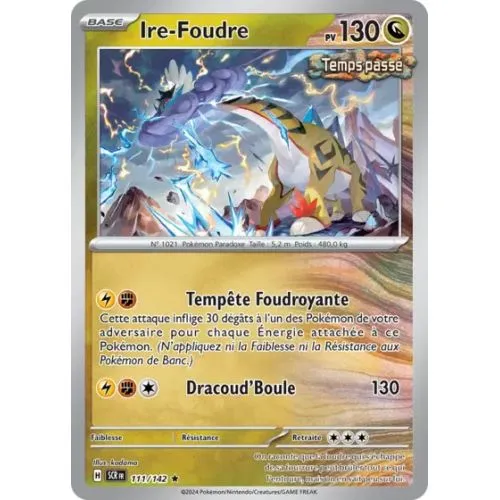 Carte Pokémon : Ire-Foudre (SCR 111) Mint occ