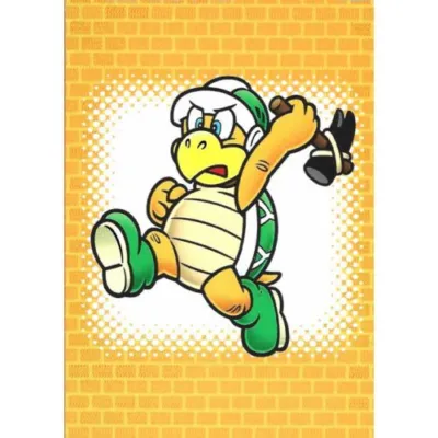 Carte Super Mario n°234 (Line Drawing Card) occ
