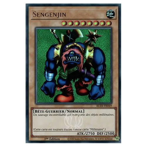 Carte Yu-Gi-Oh! : Sengenjin 1ère Édition (BLTR-FR049) Ultra Rare occ