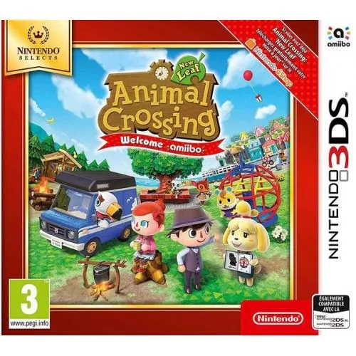 ANIMAL CROSSING NEW LEAF WELCOME AMIIBO (NINTENDO SELECTS) (FRA) (Neuf sous blister officiel Nintendo) occ