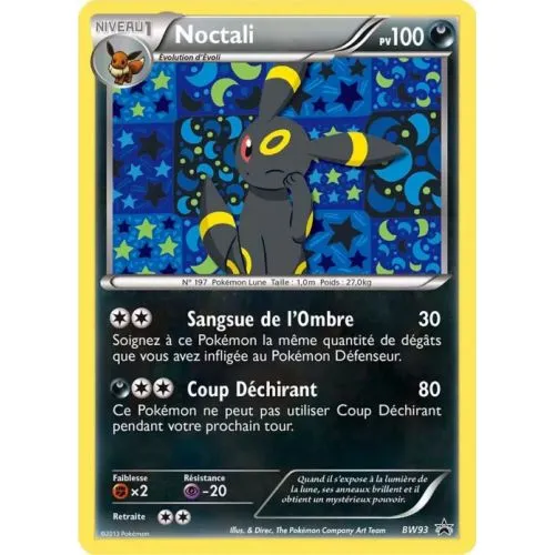 Carte Pokémon : Noctali (BW 93) (Good) occ
