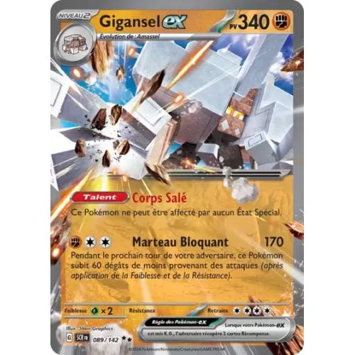 Carte Pokémon : Gigansel ex (SCR 089) Near Mint occ