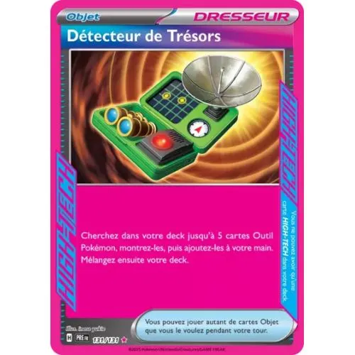 Carte Pokémon : Détecteur de Trésors (PRE 131) Near Mint occ