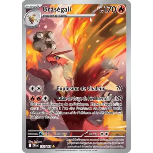 Carte Pokémon : Braségali (DRI 192) Near Mint occ