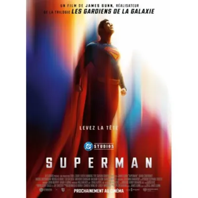 Affiche Cinéma : Superman (2025) (40x60) occ