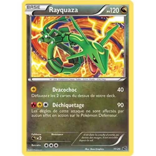 Carte Pokémon : Rayquaza (DRV 11) (Holo) (Good) occ