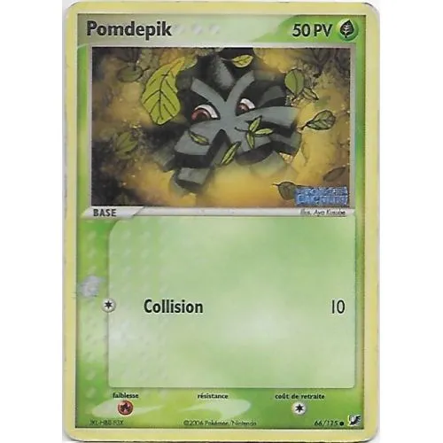 Carte Pokémon : Pomdepik (Holo Stamp) (UF 66) (Played) occ