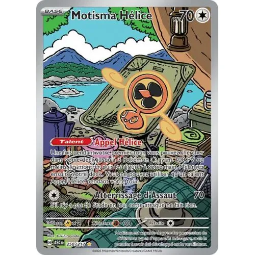 Carte Pokémon : Motisma Hélice (ASC 250) Near Mint occ