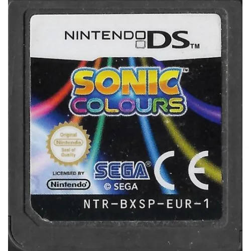 Sonic Colours 5Sans boite et sans notice) (EUR) occ