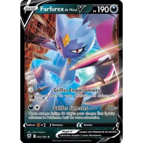 CARTE POKEMON : FARFUX DE HISUI V (ASR 094) OCC