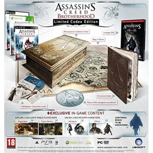 Assassin's Creed Brotherhood Édition Collector Cedex (FRA) (Sans Fourreau Carton) occ