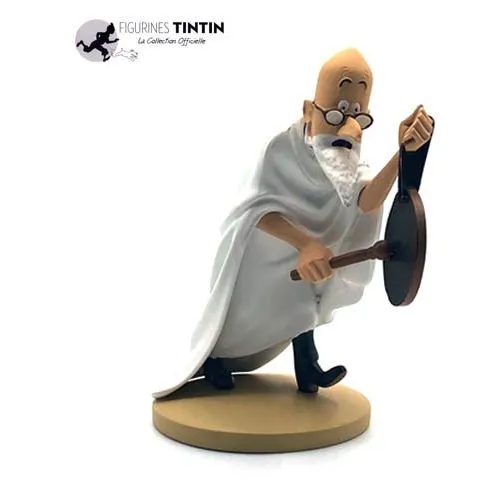FIGURINE TINTIN : LE PROFESSEUR PHILIPPULUS PREDICATEUR (LA COLLECTION OFFICIELLE 2014) OCC