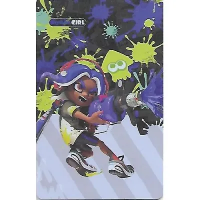 Carte Amiibo Splatoon 3 : Octoling Girl occ