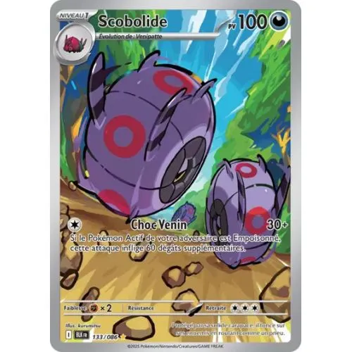 Carte Pokémon : Scobolide (BLK 133) (Near Mint) occ