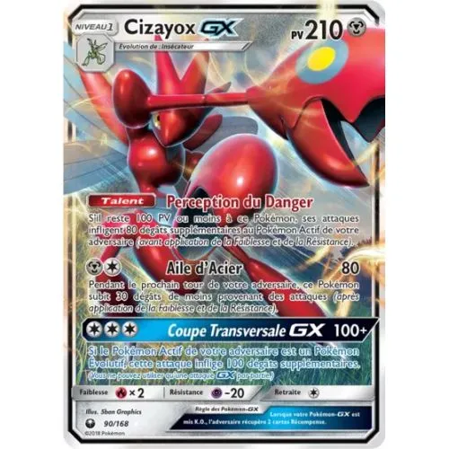 Carte Pokémon : Cizayox GX (CES 90) (Near Mint) occ