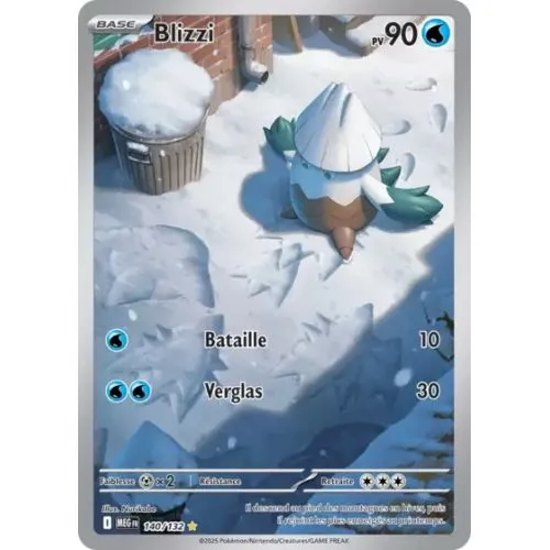Carte Pokémon : Blizzi (MEG 140) Near Mint occ