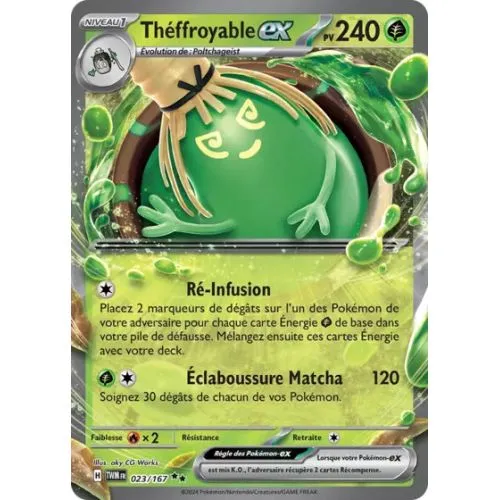 Carte Pokémon : Théffroyable EX (TWM 023) Near Mint occ