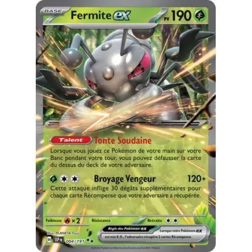 Carte Pokémon : Fermite ex (SSP 004) Near Mint occ