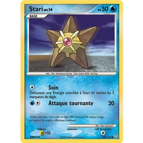 Carte Pokémon : Stari Lv.14 (Reverse) (LA 122) (Good) occ
