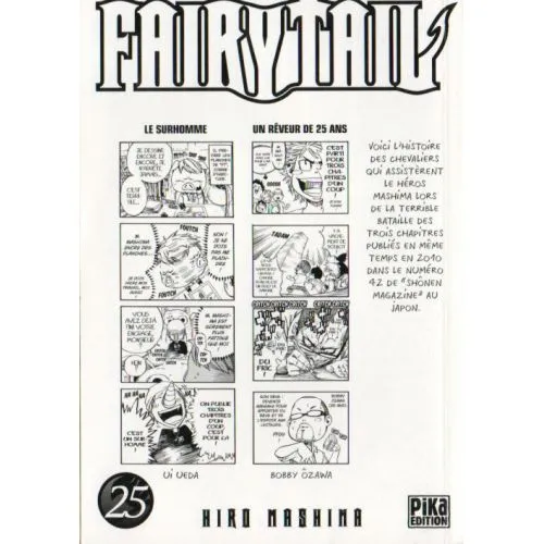FAIRY TAIL TOME 25 (SANS COUVERTURE) OCC