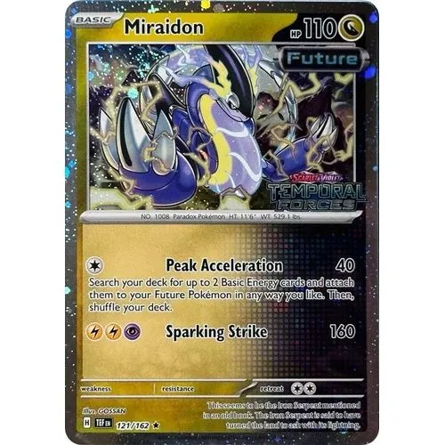 Carte Pokémon : Miraidon (Stamp) (TEF 121) (Mint) occ