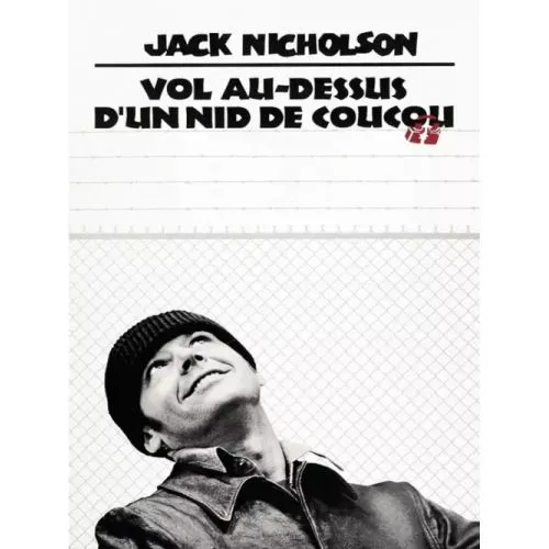 Affiche Cinéma : Vol au-dessus d'un nid de coucou (1975/R2026) (40x60) occ